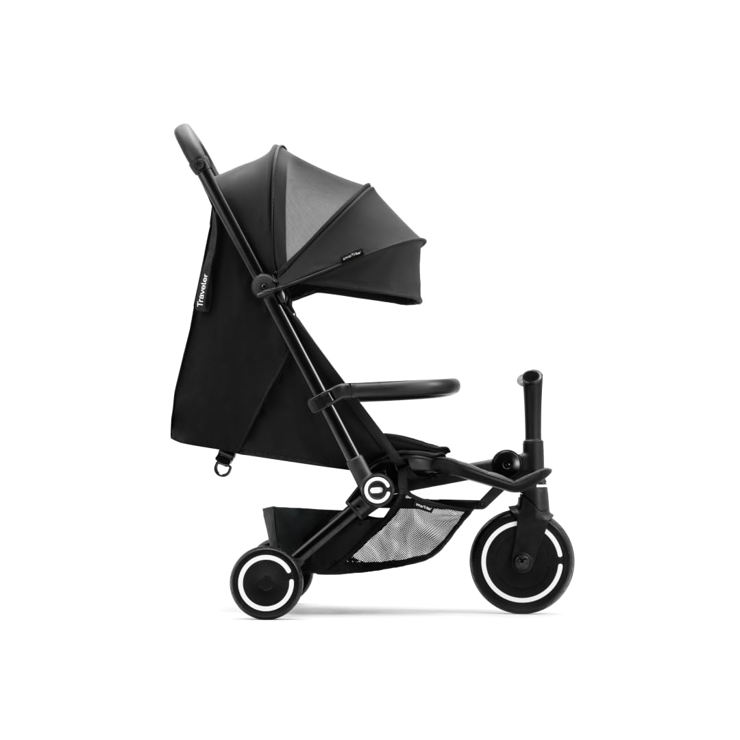 Smartrike Traveler - Trottinette de voyage pour enfants tout-petits - Légère, pliable et compacte - Avec ligne à bout pl